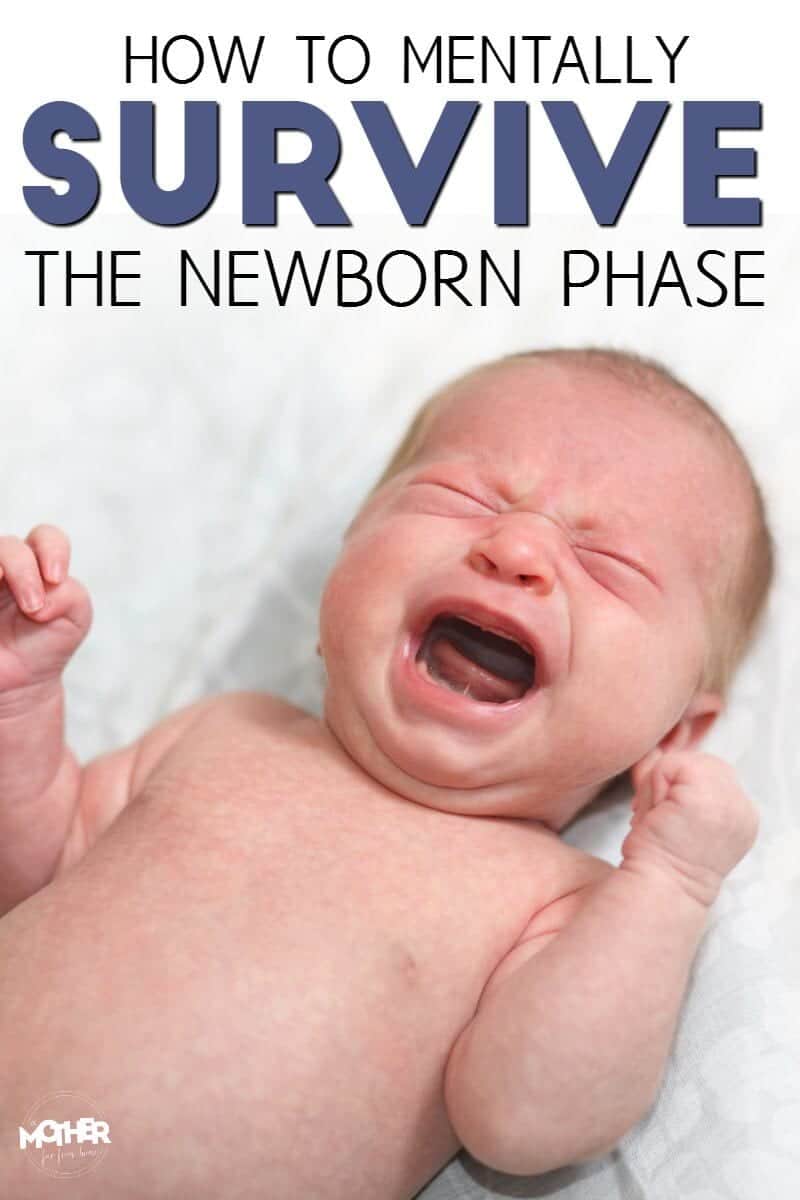 how to mentally survive the newborn phase pin