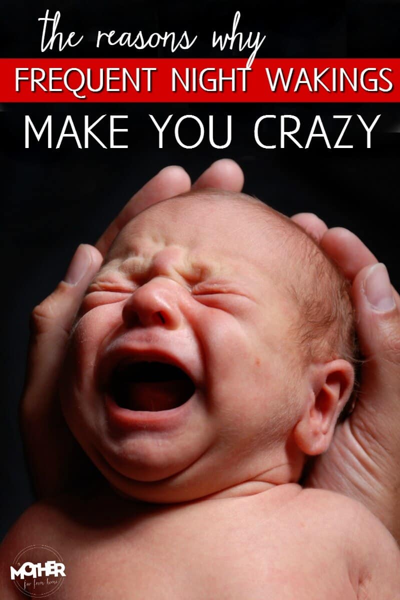 The reason your baby's frequent night wakings is making you a crazy perso